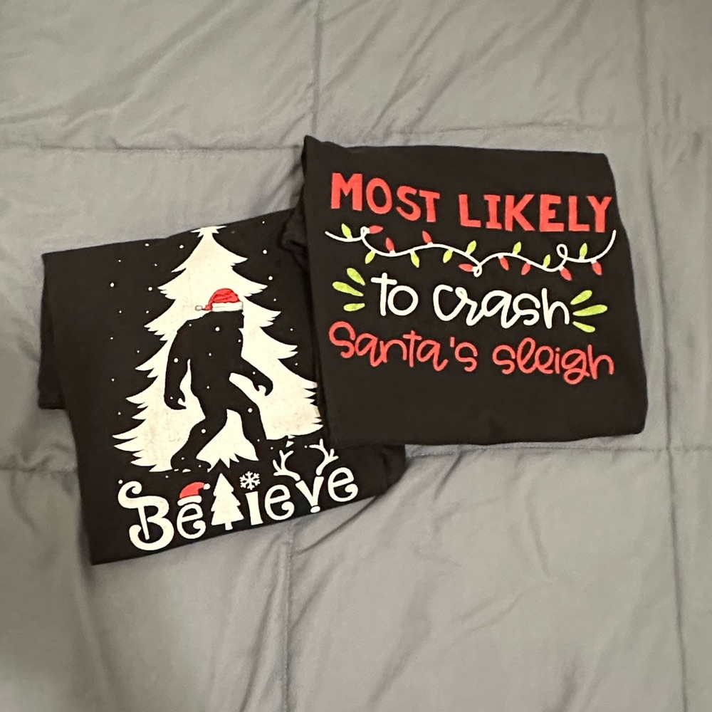 Christmas Graphic T-Shirts Youth